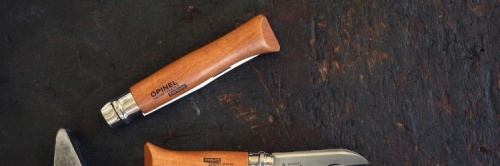 Нож Opinel №9, углеродистая сталь, бук, блистер Нож Opinel №9, углеродистая сталь, бук, блистер