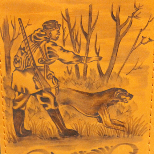 Набор шашлычный НШ 6ХР №1 (шампур 6шт, дерево орех, упр серия)