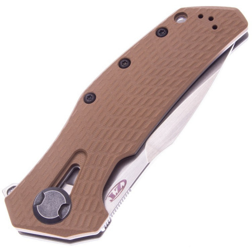 Нож K0308 - складной, клинок 95мм, рук-ть титан/Coyote tan G10CPM 20CV