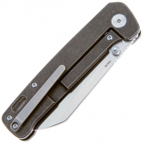 Нож QS130-M Pengium - нож складной, рукоять титан, клинок 154CM
