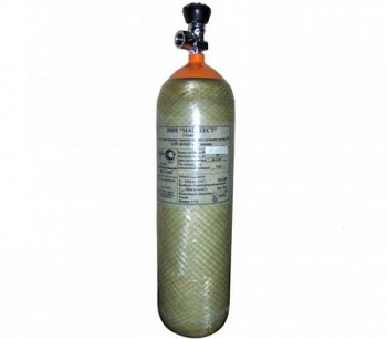 Баллон БК-7-300С/Т с вентилем CR AIR без манометра (Маштест)