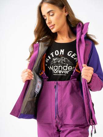 ПОЛУКОМБИНЕЗОН PRO ANGLER ЖЕНСКИЙ (ТАСЛАН ФИОЛЕТОВЫЙ/СИРЕНЕВЫЙ)