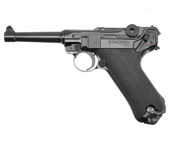 Пистолет пневм. Stalker STL17 (Luger P08) к.4,5мм 12г CO2, металл