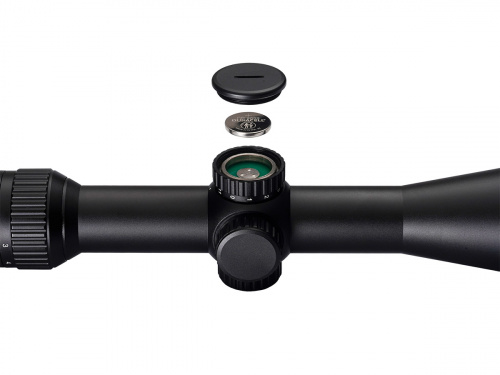 Прицел Gaut Nephrite 3-9х42, сетка 74, подстветка красная, 30мм, 1/4 МОА