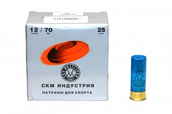 Патрон к.12х70 №7,5 СКМ Компак Спорт 28гр 1уп/25шт