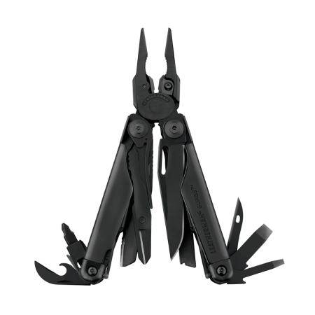 Мультитул LEATHERMAN Surge black, 21 инстр, 11,5см, чехол нейлон