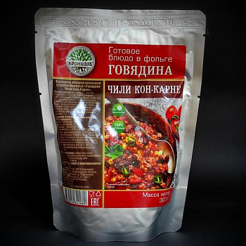 Консервы "Говядина Чили Кон-Карне с фасолью" 300 гр