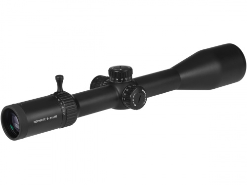 Прицел Gaut Nephrite 6-24х50, SF-параллакс, сетка 61, подстветка красная, 30мм,