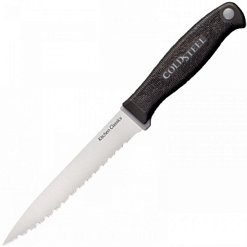 Нож CS_59KSSZ Steak knife -кухонный для стейков, клинок серейтор 11,6 см, нерж.