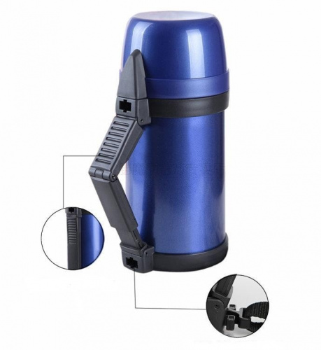 Термос Thetmos FDH-2005 MTB Vacuum Inculated Bottle 2л синий