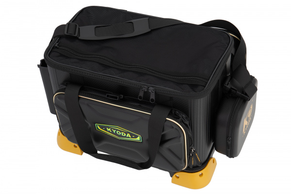 Сумка рыбака KYODA черный/золото  , размер 45*30*35, 25л