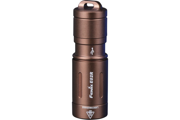 Фонарь Fenix E02R коричневый