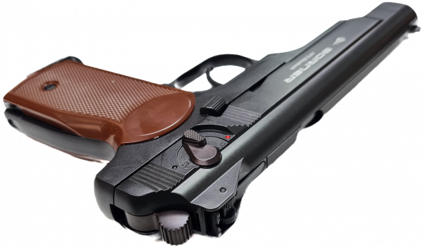 Пистолет пневм. BORNER APS Blowback Black, кал. 4,5 мм/BBs