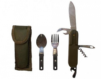 Набор столовых приборов (7 в 1). в чехле. (ДМ-370). «Дружба»