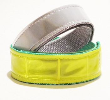 Браслет светоотражающий на липучке