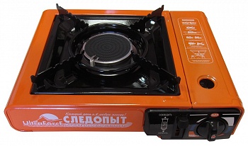 Плита наст. газовая "СЛЕДОПЫТ - UltraForcЕ", керам.
