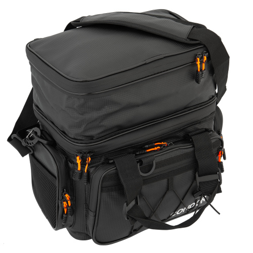 Сумка рыбака "Condor", ПВХ, цвет чёрный, размер 32*20*25 см