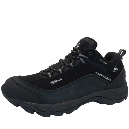 ПОЛУБОТИНКИ AMPHIBIA АРТ. W681-01N  ЦВЕТ: ЧЕРНЫЙ