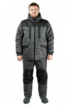 КОСТЮМ ЗИМНИЙ SEVER TASLAN (ПЭ) СЕРЫЙ