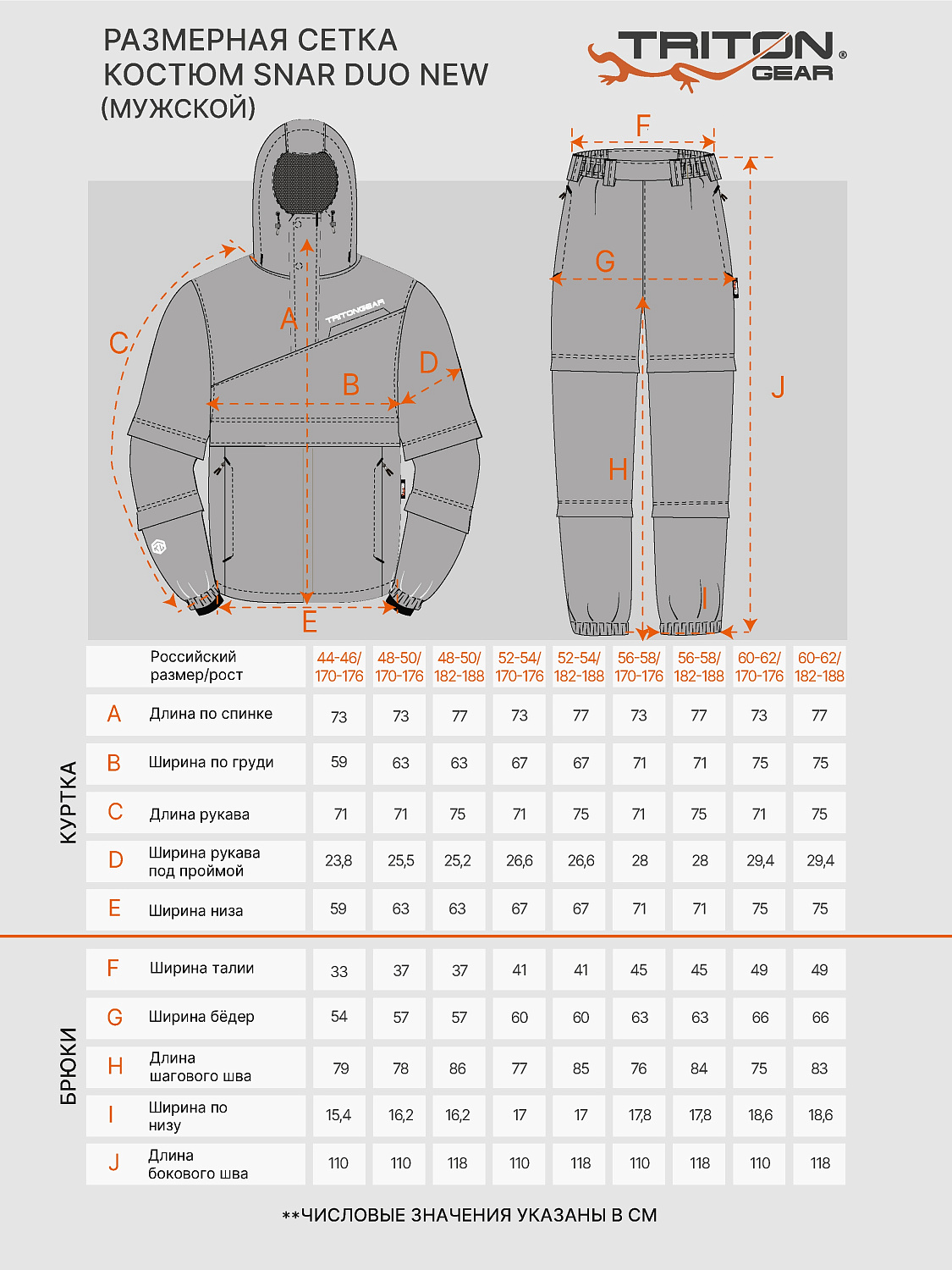 КОСТЮМ SNAR DUO NEW (ХЛОПОК, ХАКИ) TRITONGEAR