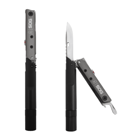 Мультитул SG_ID1011 Baton Q2 (клинок, отвертка, открывалка, фонарь)
