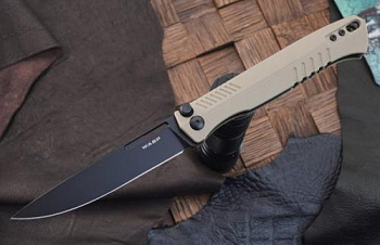 Нож складной Mr.Blade Wasp (D2 BSW, G10 Tan)