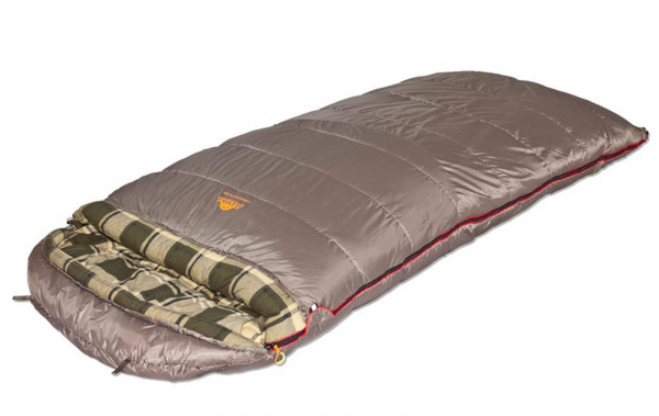 Мешок спальный CANADA plus одеяло, серый, левый, 9266.01072