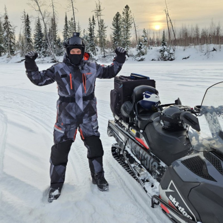 ПОЛУКОМБИНЕЗОН EXPEDITION DARK GREY