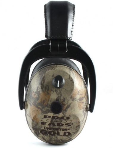Наушники активные Predator Gold КМФ стерео скл