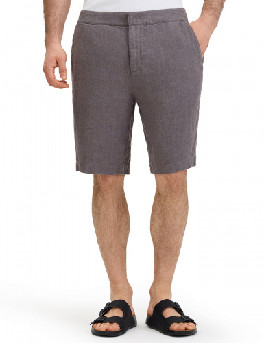 ШОРТЫ NORVEG LINEN МУЖСКИЕ CASUAL ЦВЕТ СЕРЫЙ,