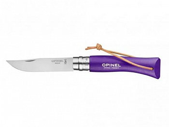 Нож Opinel Tradition Trekking №07, клинок 8см, нерж, рукоять-граб, фиолетовый, т Нож Opinel Tradition Trekking №07, клинок 8см, нерж, рукоять-граб, фиолетовый, т