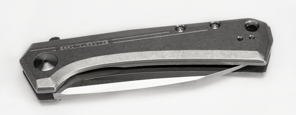 Нож K0808 складной рукоять титан сталь S35VN