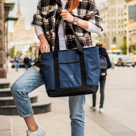 Термосумка шоппер, "Арктика", 17,5 л, арт.3400-17, синяя