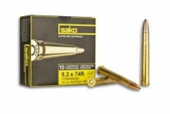 Патрон к.9,3х74R 18,5гр Hammerhead SP Sako 1шт