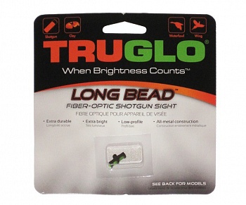 Мушка Truglo TG947CGM 2,6мм зеленая метал ввинчив