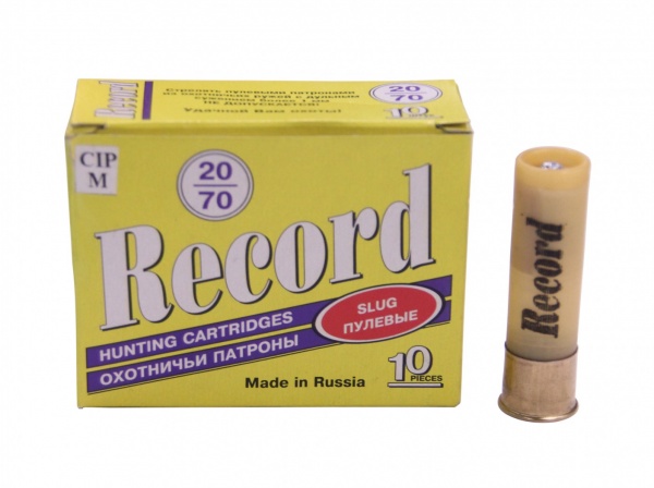 Патрон к.20х70 Пуля СТРЕЛА КХЗ 1уп/10шт