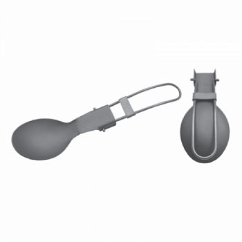 Ложка Tramp титановая складная (титан)