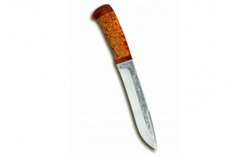 Нож разделочный "Шаман-1" карельская береза, 100х13м