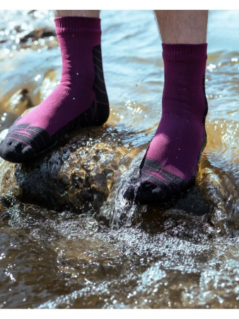 НОСКИ NUCEX КОРОТКИЕ НМ02 BURGUNDY