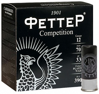 Патрон к.12х70 №0000 ФЕТТЕР 32гр 1уп/25шт