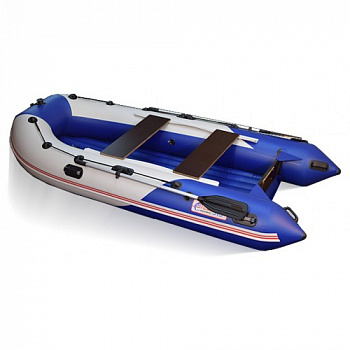 Лодка Хантер Stels 315 АЭРО №011683 синий/белый