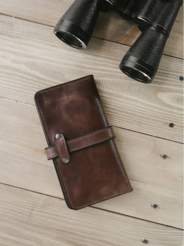 Портмоне (Коричневый, Утки)