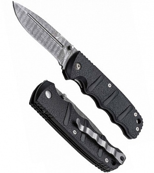 Нож AK-74 Damast скл лезвие дамаск рук-ть черн BK01KAL74DAM