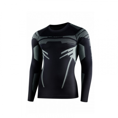ФУТБОЛКА МУЖСКАЯ ЗОНАЛЬНАЯ DRY ДЛИННЫЙ РУКАВ ЧЕРНЫЙ/ГРАФИТ ФУТБОЛКА МУЖСКАЯ ЗОНАЛЬНАЯ DRY ДЛИННЫЙ РУКАВ ЧЕРНЫЙ/ГРАФИТ