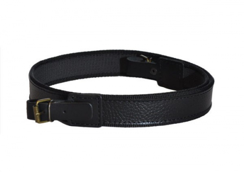 Ремень ружейный комб прорез тесьма кожа ОР-13