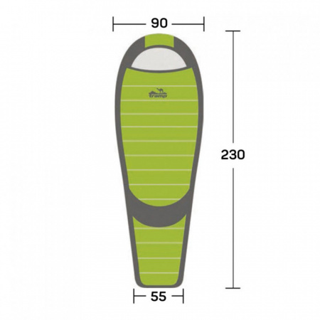 Tramp мешок спальный  Voyager Long (левый)