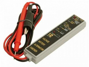 Тестер для контроля зарядки аккумулятора, 12 вольт VDC