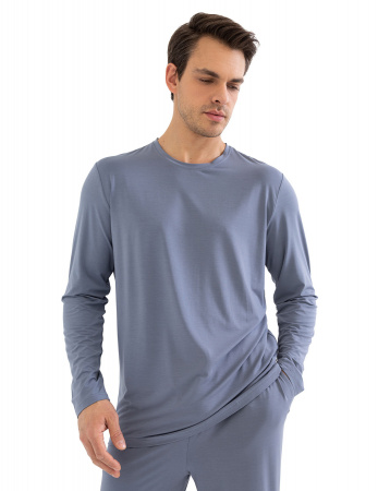 ЛОНГСЛИВ NORVEG BAMBOO СЕРЫЙ