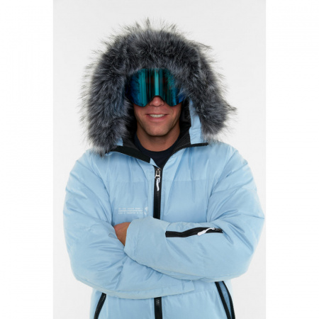 КУРТКА ПУХОВАЯ ADVANCE ГОЛУБОЙ