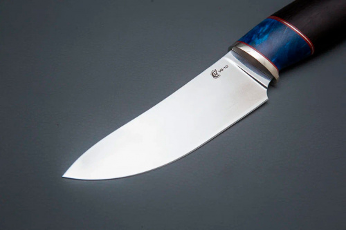 Нож Кайман ,ст.VG-10, лит.мельхиор,орех(кап)